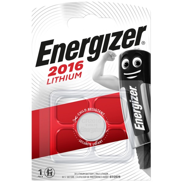 Батарейка Energizer 2016 Lithium
