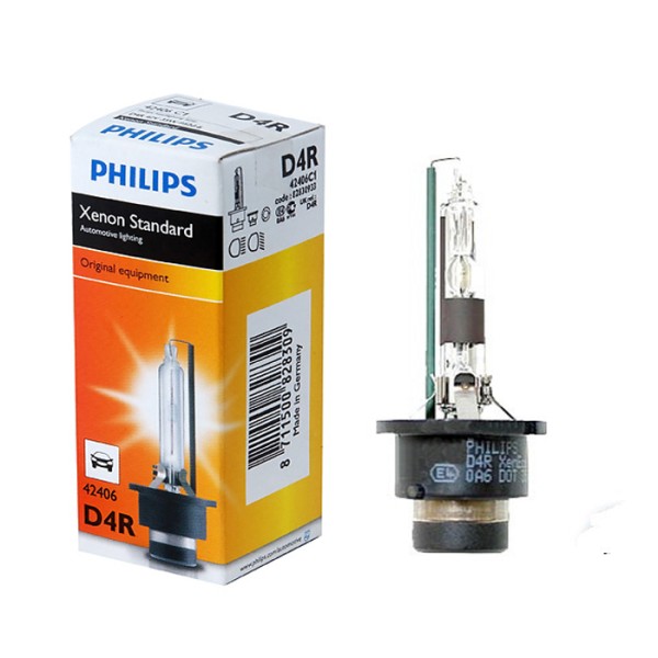 Биксеноновая лампа Philips D4R 4300K DC (аналог)