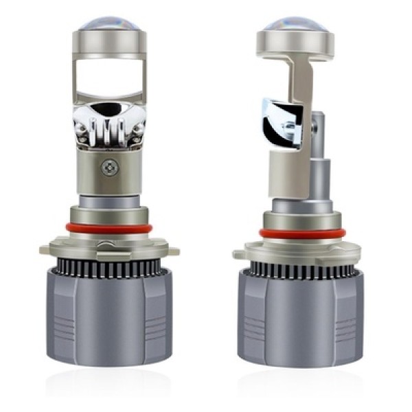 Светодиодная лампа мини линза A80 12-24v (HB4 / 9006)
