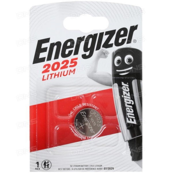 Батарейка Energizer 2025 Lithium