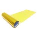 Желтая пленка свето фильтр для фар  1 метр