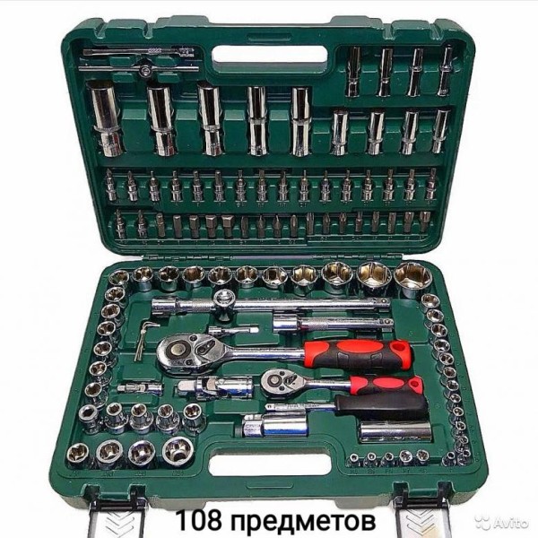 Набор инструмента SATA CR-V 108 предметов